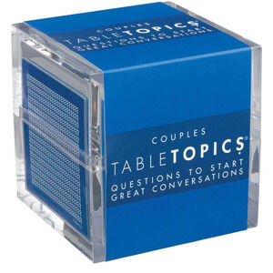 NWT Table Topics Couples Card Game